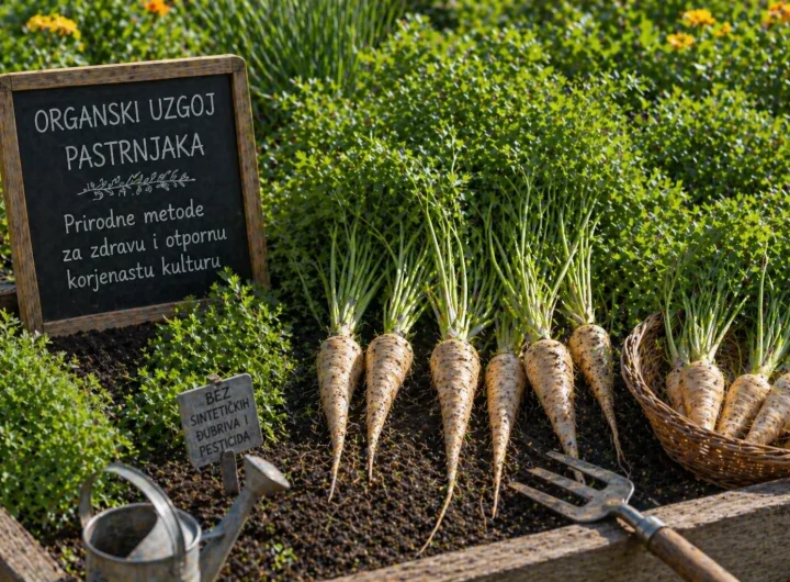 Organski Uzgoj Pastrnjaka – Prirodne Metode za Zdravu i Otpor­nu Korjenastu Kulturu