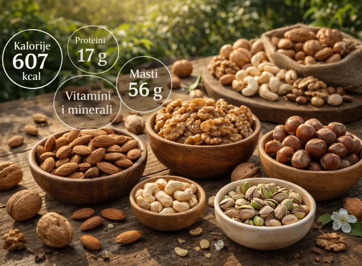 Kalorije i Nutritivna Vrijednost Orašastih Plodova