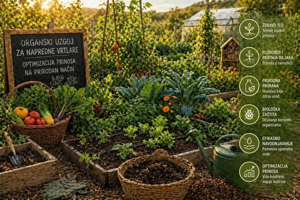 Organski Uzgoj za Napredne Vrtlare – Optimizacija Prinosa na Prirodan Način
