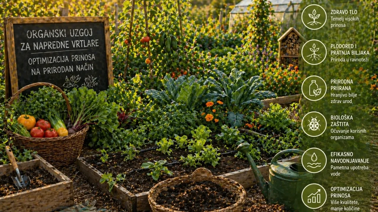 Organski Uzgoj za Napredne Vrtlare – Optimizacija Prinosa na Prirodan Način