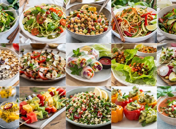 Top 15 Veganskih Jela Za Proljeće i Ljeto Bez Kuhanja