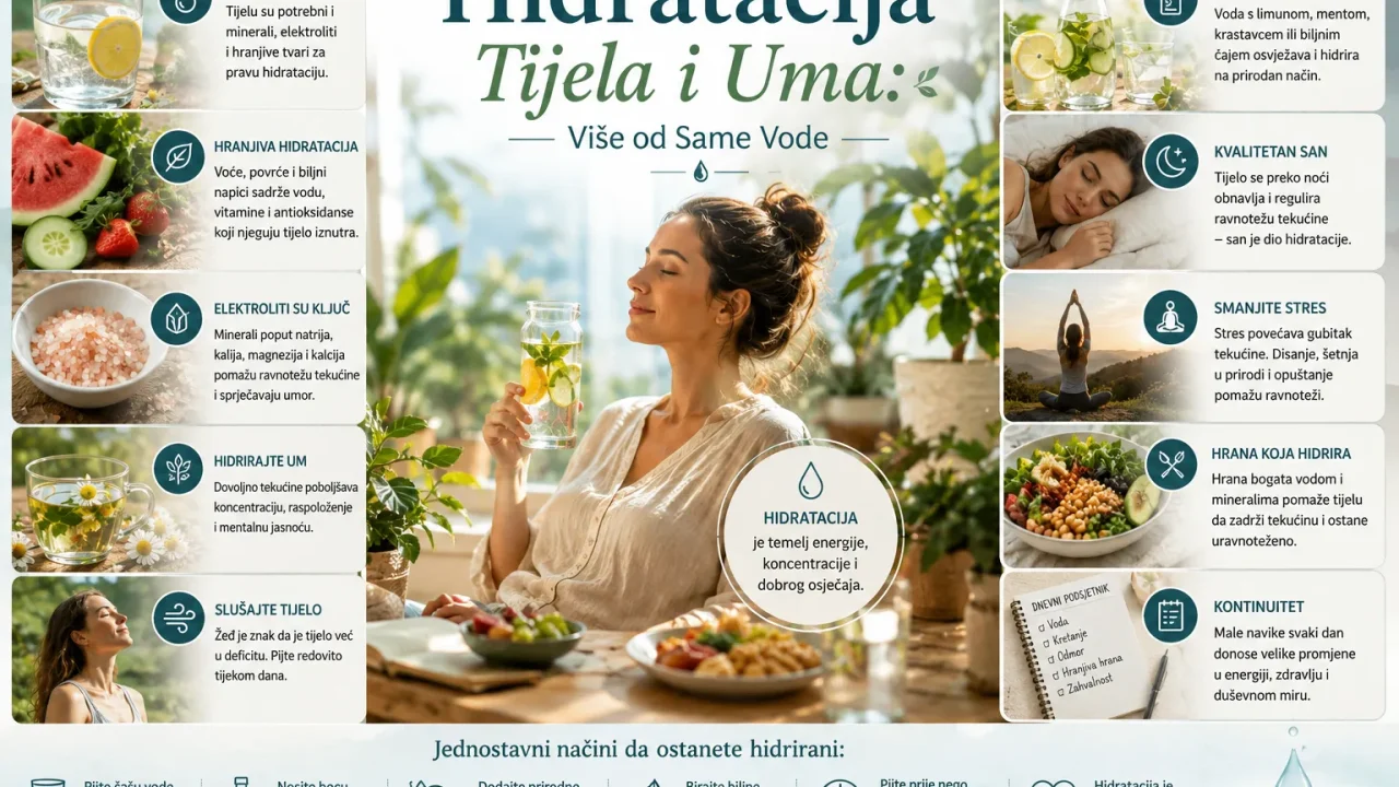 Hidratacija Tijela i Uma: Više od Same Vode