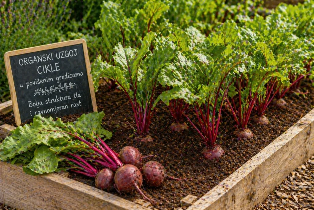 Organski Uzgoj Cikle u Povišenim Gredicama – Bolja Struktura Tla i Ravnomjeran Rast