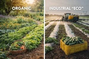 Razlika između Organskog Uzgoja i Industrijske “eko” Proizvodnje