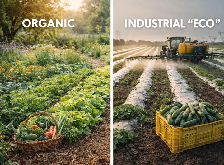 Razlika između Organskog Uzgoja i Industrijske “eko” Proizvodnje