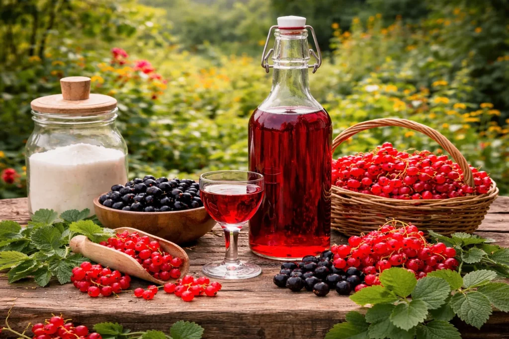 Liker od Ribiza – Kiselo-Slatki Domaći Specijalitet