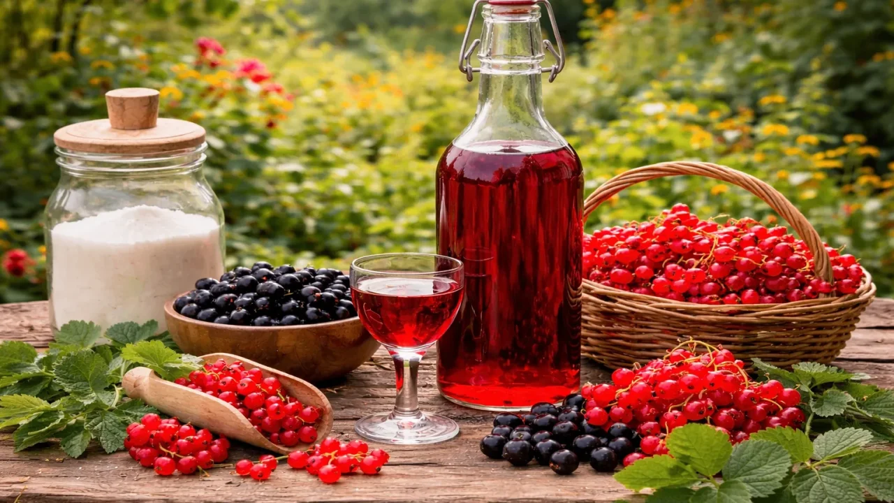 Liker od Ribiza – Kiselo-Slatki Domaći Specijalitet