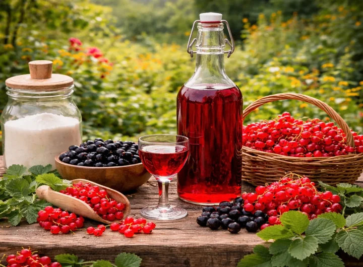 Liker od Ribiza – Kiselo-Slatki Domaći Specijalitet