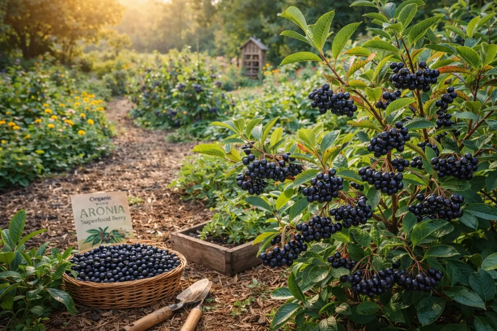 Organski Uzgoj Aronije – Moćna Ljekovita Bobica za Održivi Vrt