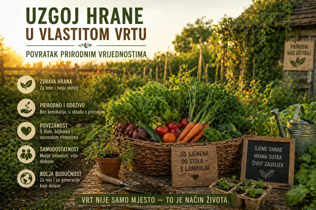 Uzgoj Hrane u Vlastitom Vrtu – Povratak Prirodnim Vrijednostima