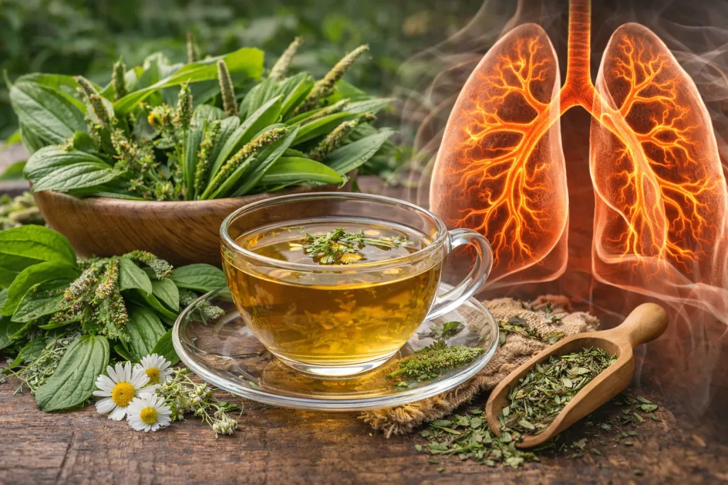 Čaj od Trputca: Prirodni Čaj za Dišne Putove