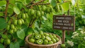 Organski Uzgoj Mini Kivija (Actinidia arguta) – Otporno i Zdravo Voće