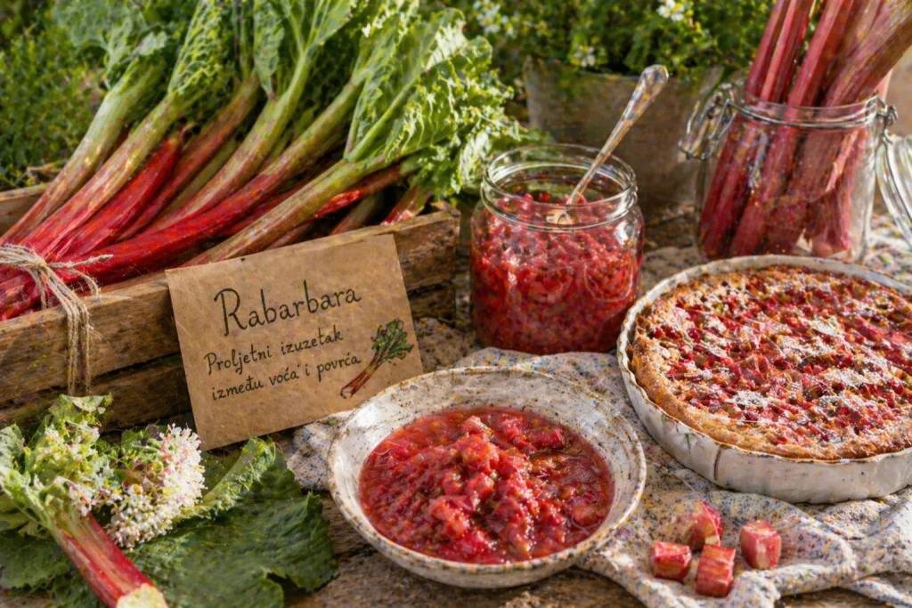 Rabarbara – Proljetni Izuzetak između Voća i Povrća