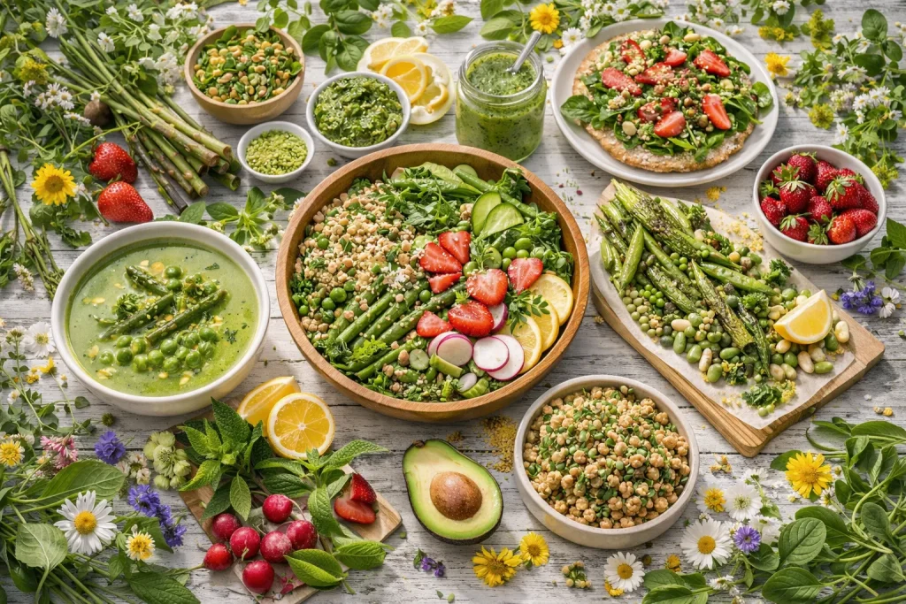 Biljna Prehrana u Proljeće: Kako Prilagoditi Obroke Sezoni