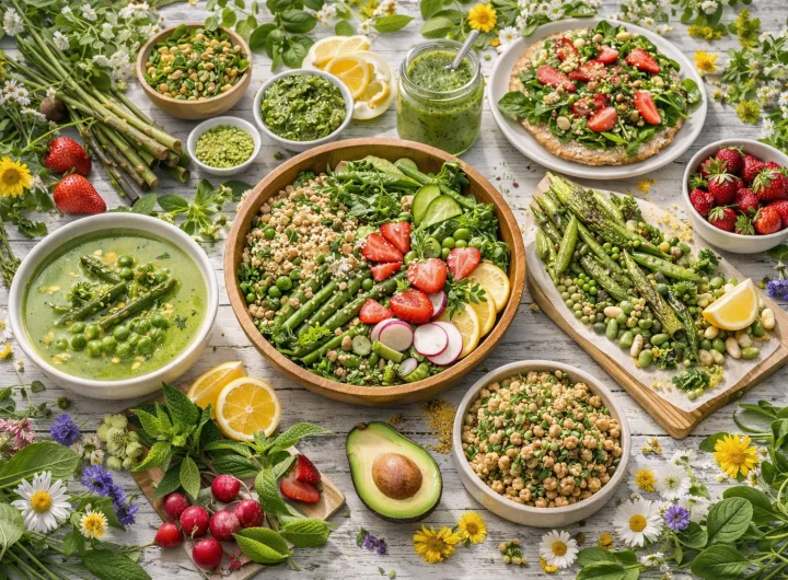 Biljna Prehrana u Proljeće: Kako Prilagoditi Obroke Sezoni