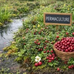 Permakulturni Uzgoj Brusnica – Kiseli Plodovi u Harmoniji s Vlažnim Tlom
