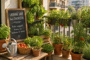 Urbani Vrt bez Dvorišta: Kako Uzgajati Hranu na Balkonu ili Terasi