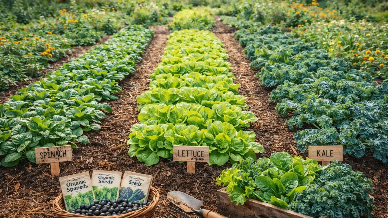 Organski Uzgoj Lisnatog Povrća uz Plodored – Zdravo Tlo i Kontinuirani Prinosi