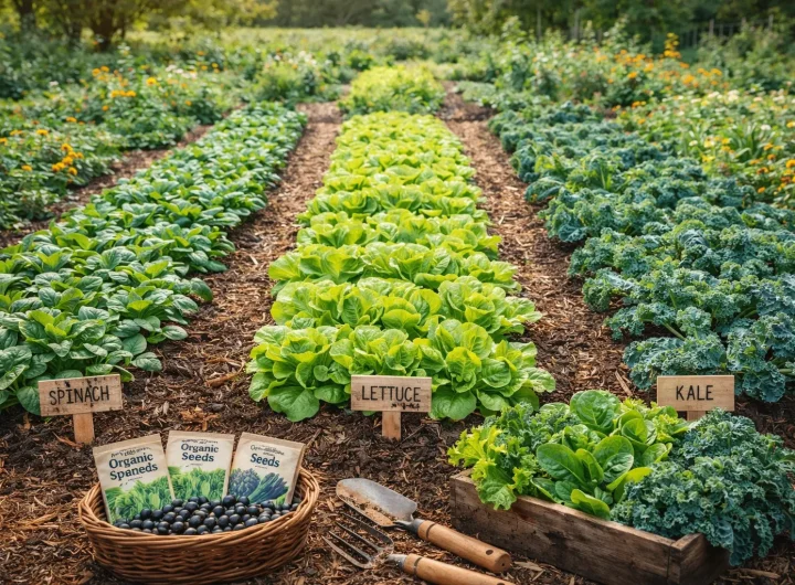 Organski Uzgoj Lisnatog Povrća uz Plodored – Zdravo Tlo i Kontinuirani Prinosi