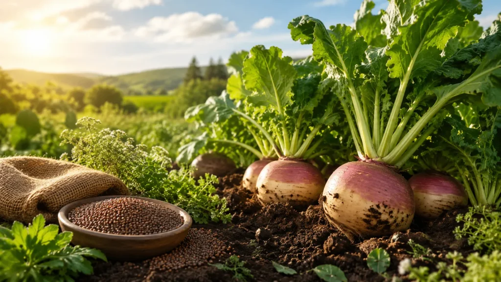 Organski Uzgoj Repe (Brassica Rapa) iz Sjemena – Potpuni Vodič za Zdrav i Prirodan Uzgoj