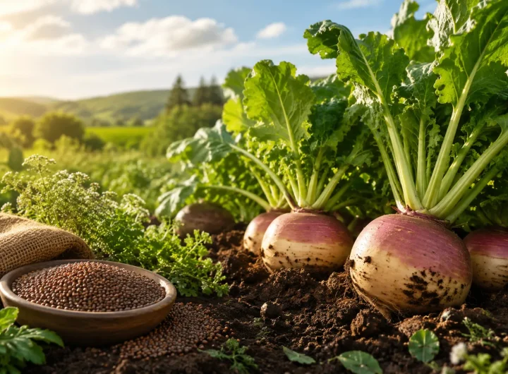 Organski Uzgoj Repe (Brassica Rapa) iz Sjemena – Potpuni Vodič za Zdrav i Prirodan Uzgoj