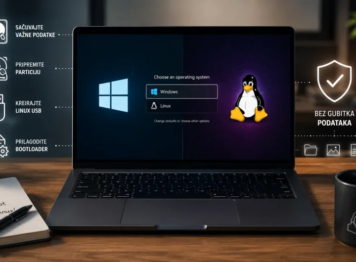 Kako Postaviti Linux Dual-boot Bez Gubitka Podataka