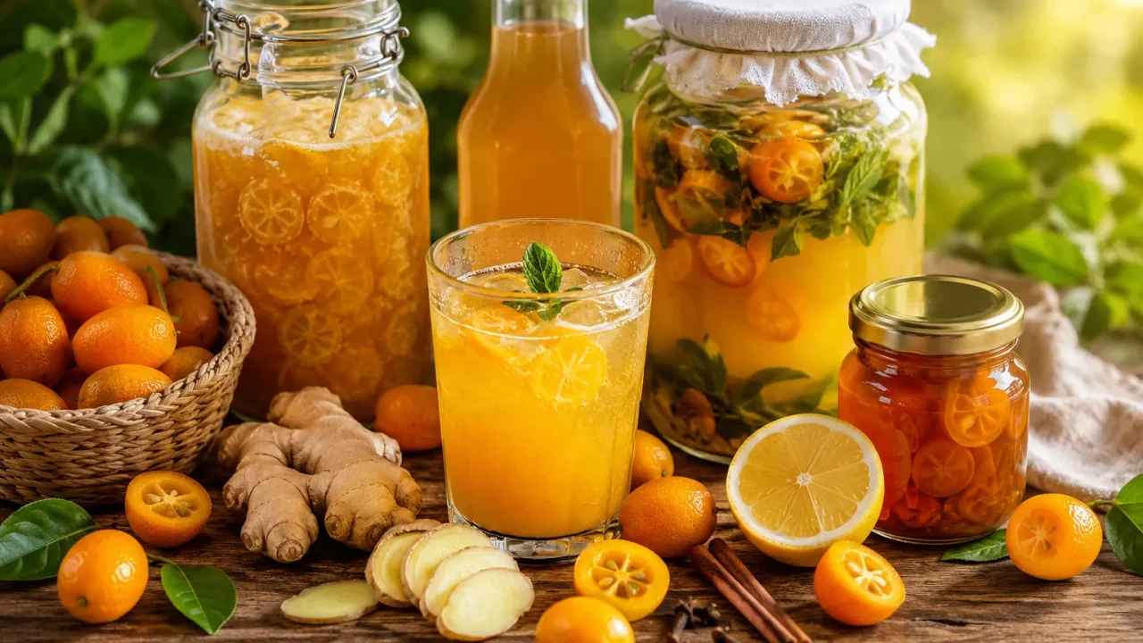 Kako Napraviti Sok ili Sirup od Kumkvata te Fermentirani Napitak od Kumkvata