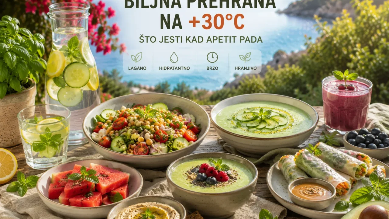 Biljna Prehrana Na +30°C: Što Jesti Kad Apetit Pada