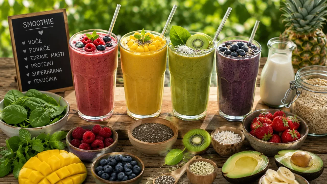Kako Složiti Savršen Ljetni Smoothie: Nutritivni Vodič i Recepti