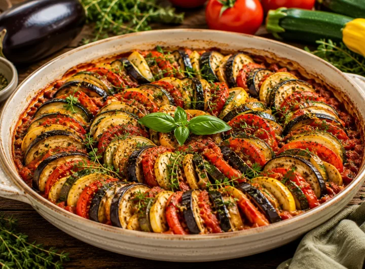 Ratatouille s Patlidžanima i Ostalim Ljetnim Povrćem