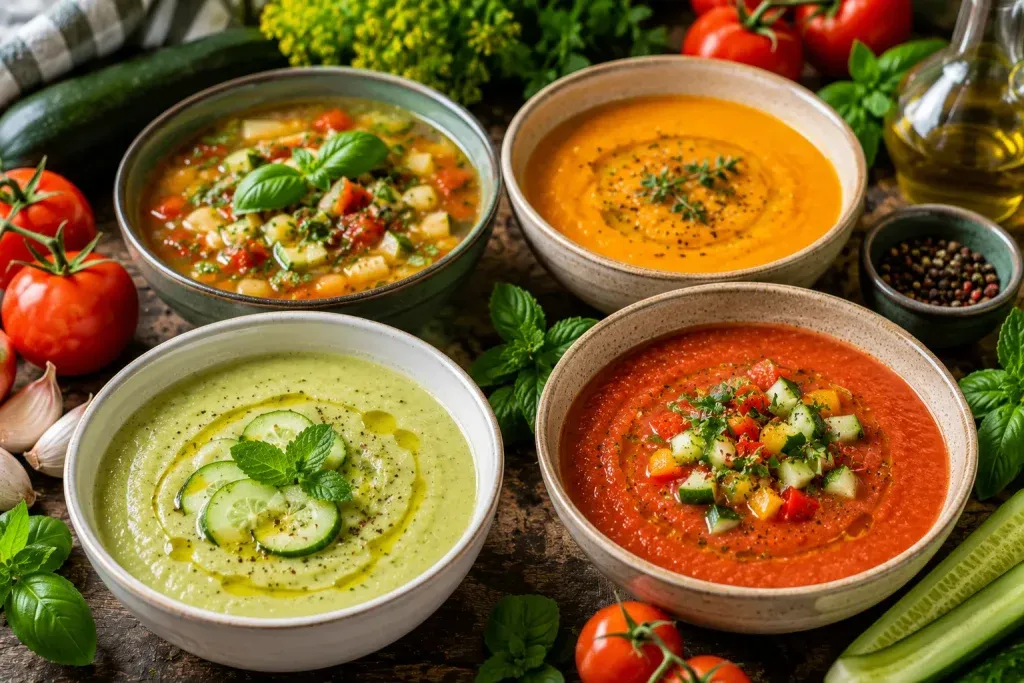 Najbolje Veganske Juhe od Ljetnog Povrća
