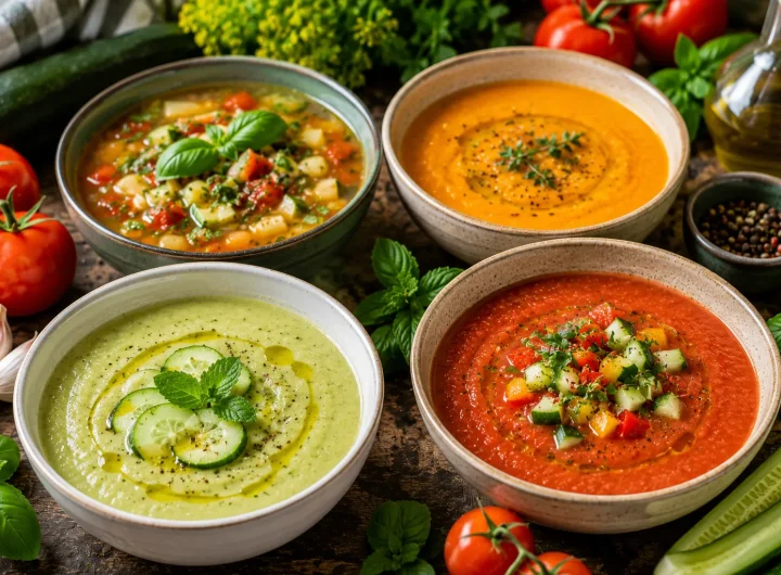 Najbolje Veganske Juhe od Ljetnog Povrća