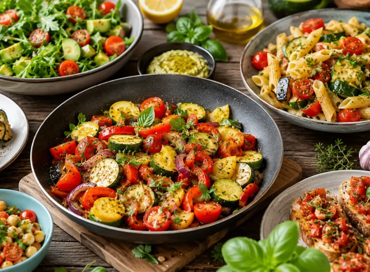 Brzi Veganski Recepti s Ljetnim Povrćem Gotovi za Manje od 30 Minuta