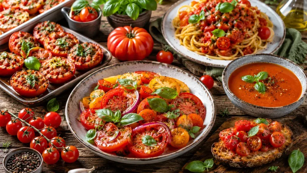 Najbolji Veganski Recepti s Rajčicama Kad Su u Punoj Sezoni