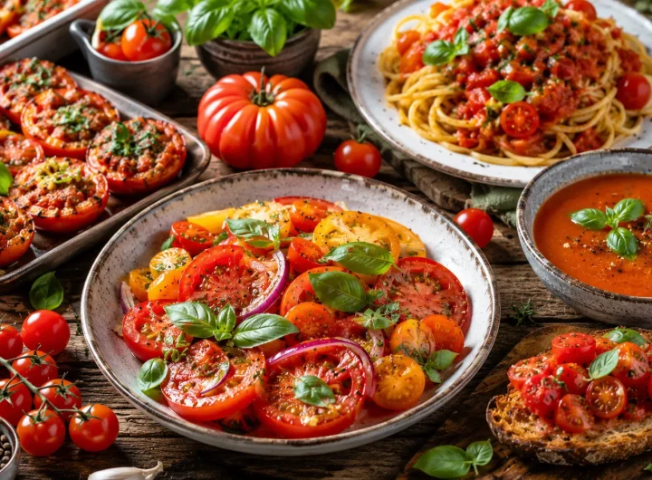 Najbolji Veganski Recepti s Rajčicama Kad Su u Punoj Sezoni