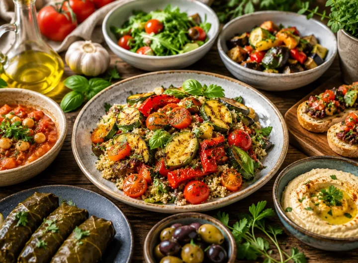 Mediteranska Veganska Kuhinja: Sezonski Recepti s Povrćem