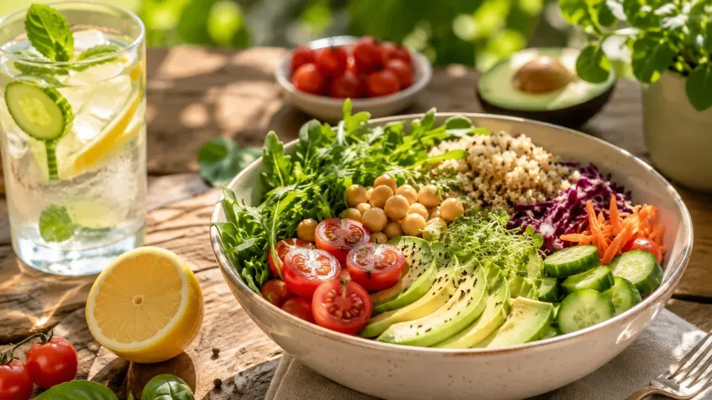 Lagani Veganski Obroci za Vruće Dane: Zdravo i Ukusno