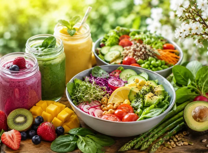 Zdravi Veganski Smoothie i Salate za Proljeće i Ljeto