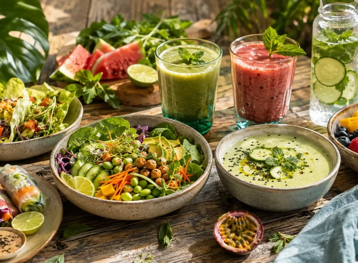 Osvježavajući Veganski Recepti Koji Hlade Tijelo i Podižu Energiju