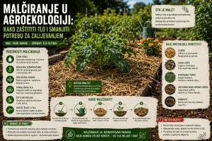 Malčiranje u Agroekologiji: Kako Zaštititi Tlo i Smanjiti Potrebu za Zalijevanjem