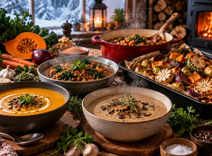 zimska veganska hrana