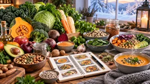 zimska veganska hrana