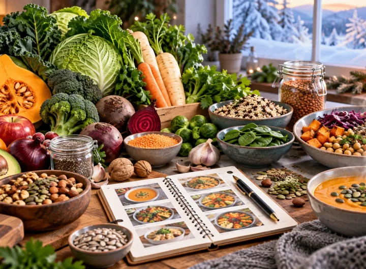 zimska veganska hrana